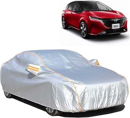 Amazon Co Jp 新型 日産 ノートオーラ Fe13 Fsne13 専用設計 ボディーカバー 車カバー 防水 防風 防雪 防塵 防輻射紫外線 黄砂 台風対策 全天候型保護カーカバー 自動車カバー 蛍光反射付き 車 バイク