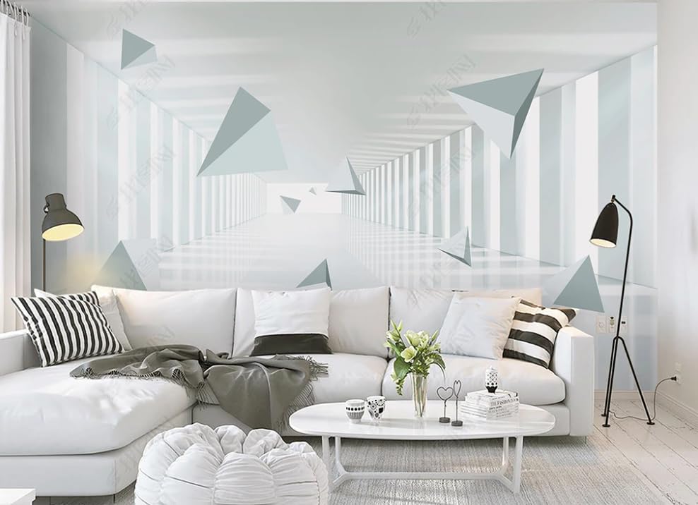 Papier peint intissé moderne salon déco murale 150x105cm