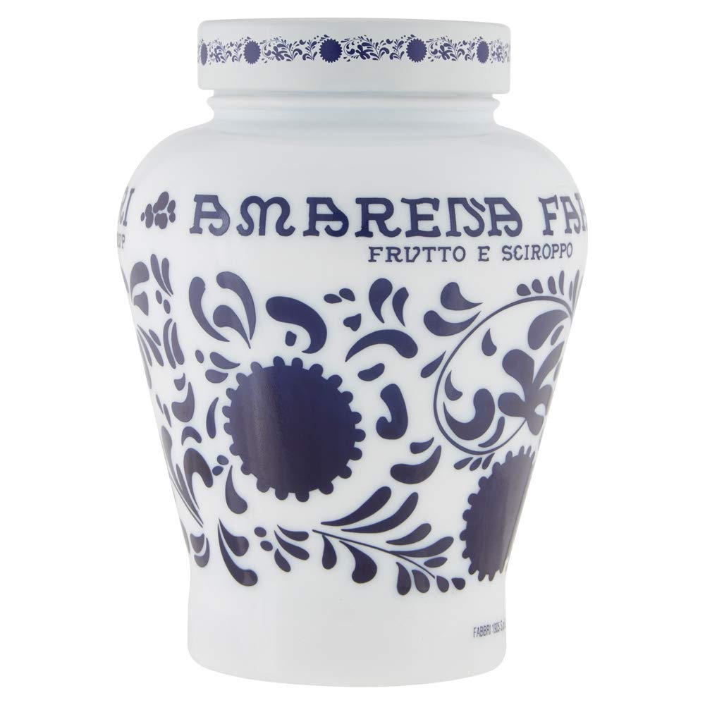Fabbri Amarena Sciroppo Amarena Lot de 6 sirops cerises sauvages Noir 230 g