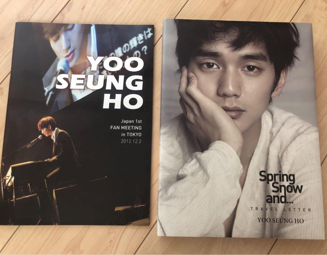 Amazon.co.jp: ユ スンホファースト写真集＊Spring Snow and… : おもちゃ 