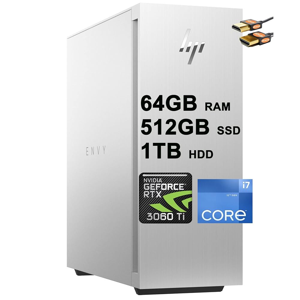 HP core i7 第12世代 Amazon.co.jp: HP Envy ゲーミングタワー デスクトップ