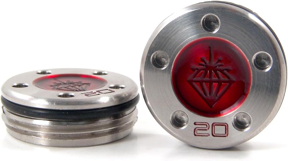 19th Hole Custom Shop 2 of 20g Red Lucky Diamonds Weight for Scotty Cameron Putters with Wrench