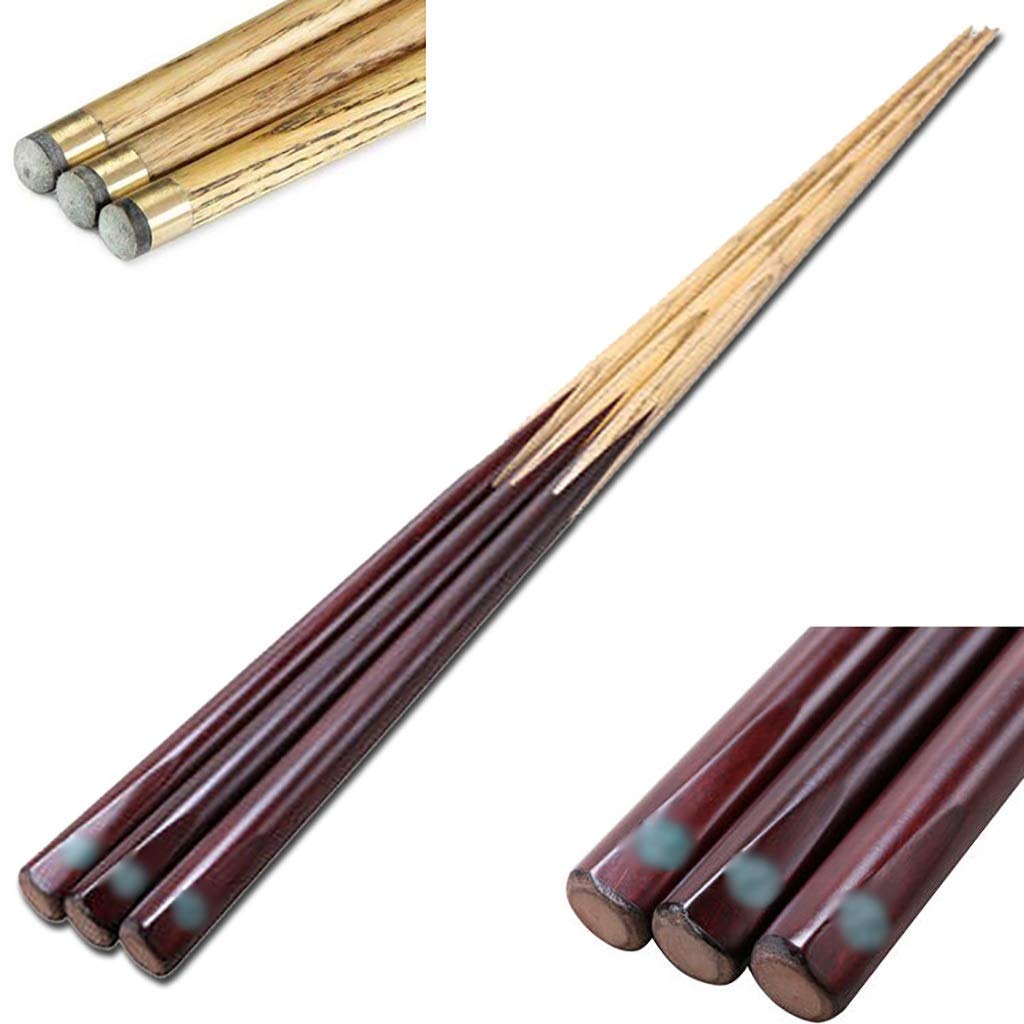 Queue de billard en bois rigide MU canne 57 pouces au design traditionnel épuré