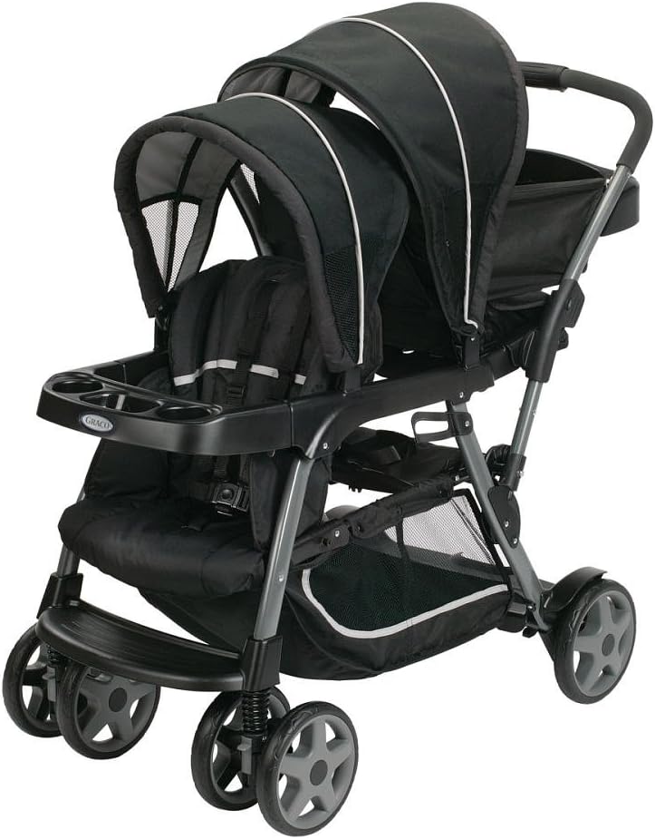 Graco Ready2Grow Click Connect Stand & Ride Stroller - Onyx