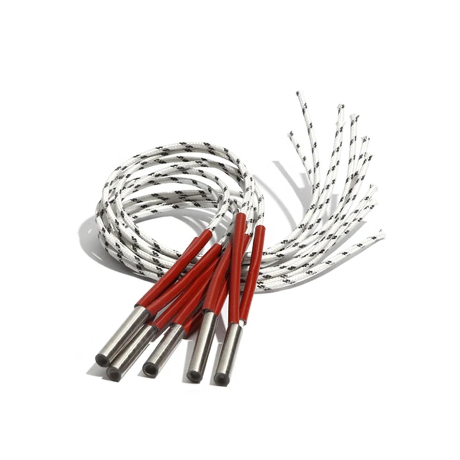 Element grzewczy cylindryczny Grzałki wkładowe 5 szt. 6 mm 38~48 mm 316SUS Grzałka wkładowa jednostronna 110 V/220 V/380 V 90 W/100 W/110 W Element grzewczy do wody(110v,110W 6x45mm(DxL))