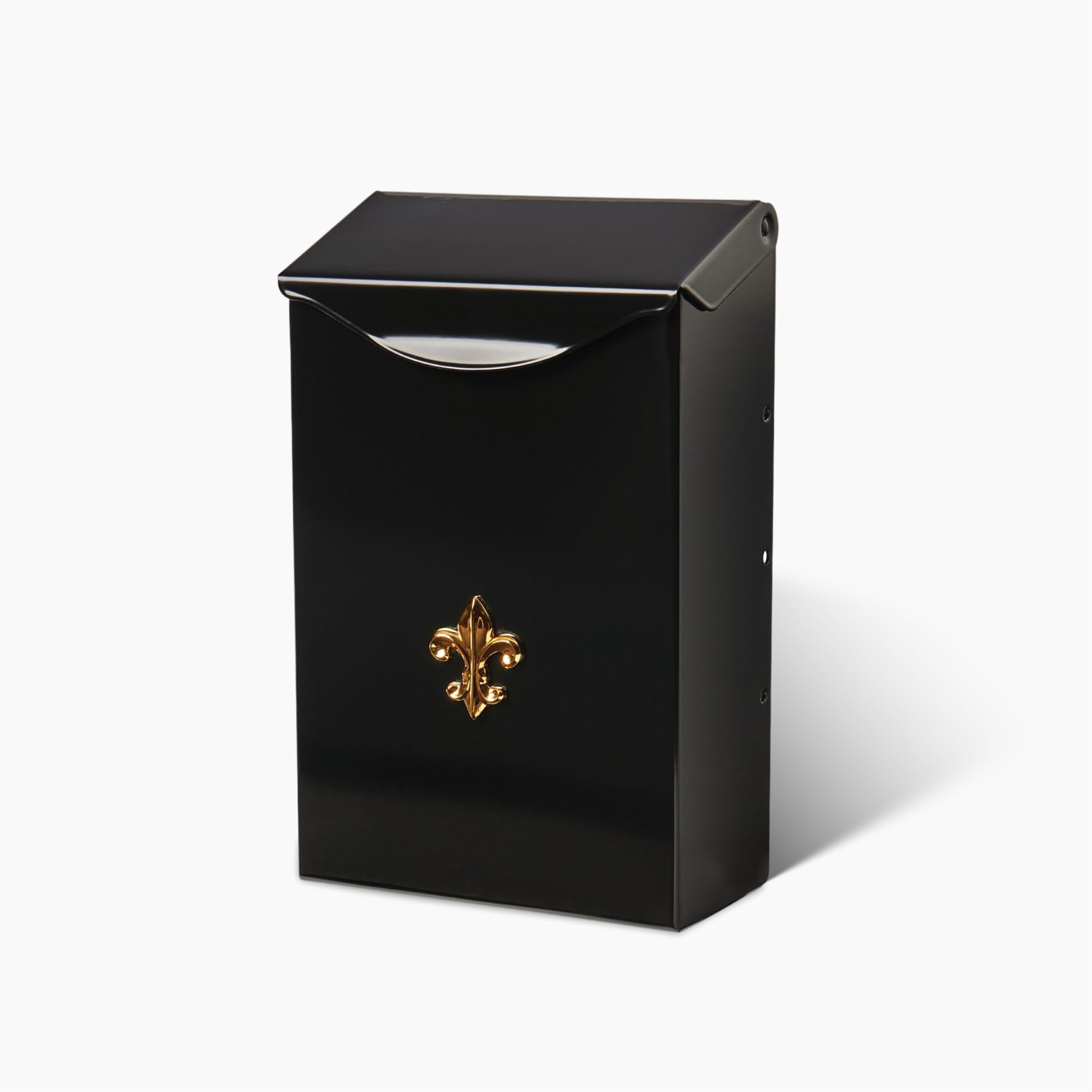 ARCHITECTURAL MAILBOXES City Classic 6.3-in x 9.8-in Metal Black Wall Mount