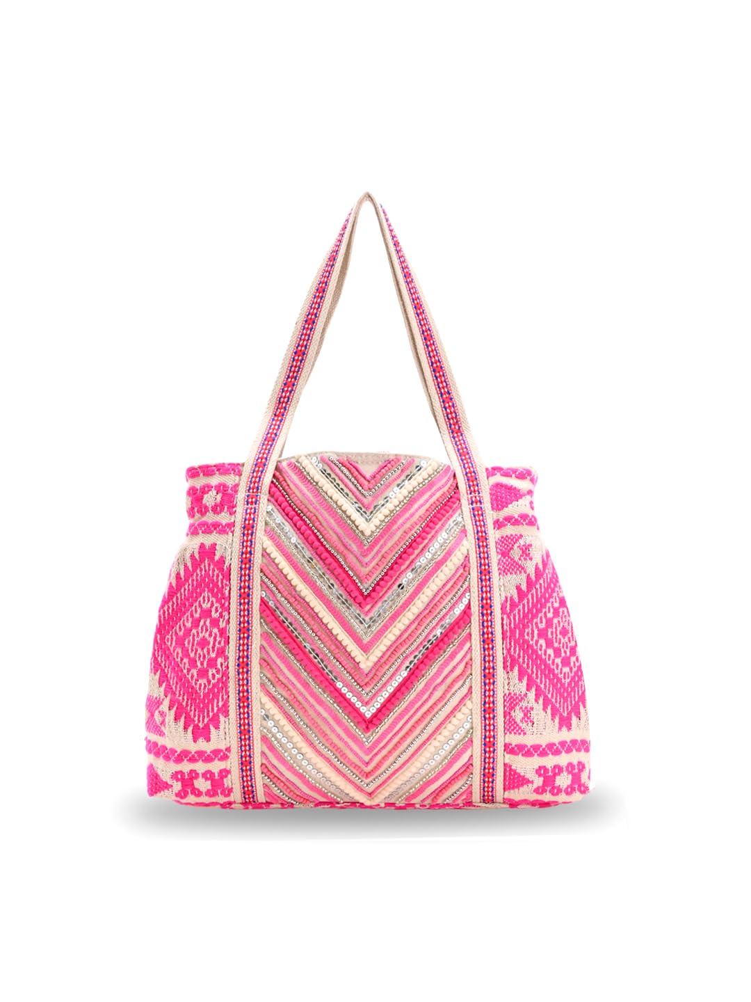 See full amazon price history chart for Boho Girl Women Handbags Pink Beaded Work Tote Stylish Ladies Women and Girls Handbag for Office and Travel Shoulder Bag for College | Ladies Purse Handbag | Handbags for Women with Inner Pocket Boho Girl Women Handbags Pink Beaded Work Tote Stylish Ladies Women and Girls Handbag for Office and Travel Shoulder Bag for College | Ladies Purse Handbag | Handbags for Women with Inner Pocket (B0D9LV7NHL) Amazon Price History, Amazon Price Tracker