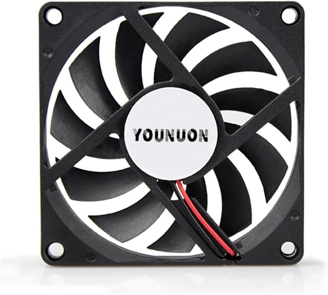 DC 5V 80mm USB Fan 8010 Cooling Fan 5V 12V 24V 80x80x10mm 8CM DC Brushless Cooling Fan PC Laptop Case Fan(Color:12V Oil 2510-3PIN)