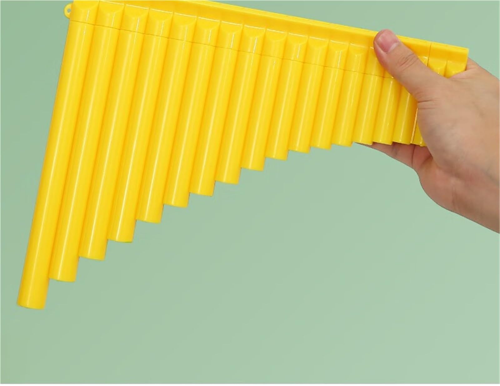 Flauti Pan Professionali 18 Tubo C Chiave Flauto Di Pan Strumento Per Principianti Per Prestazioni Professionali Giallo