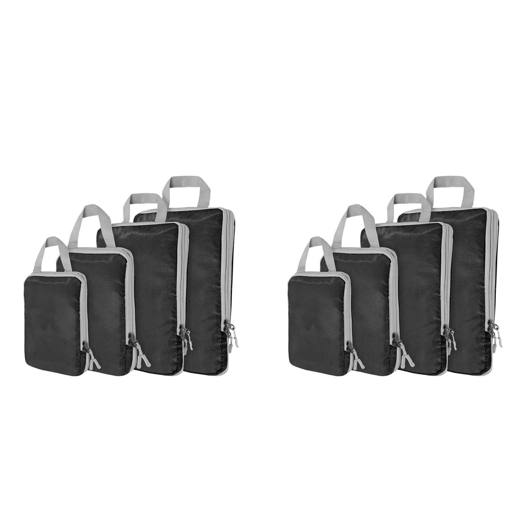 Hndhbfgrt Compression Packing-Cubes,8 Set Ultralight Packing-Cubes for Carry on Suitcase,Travel Packing for Suitcase Organizer Bag