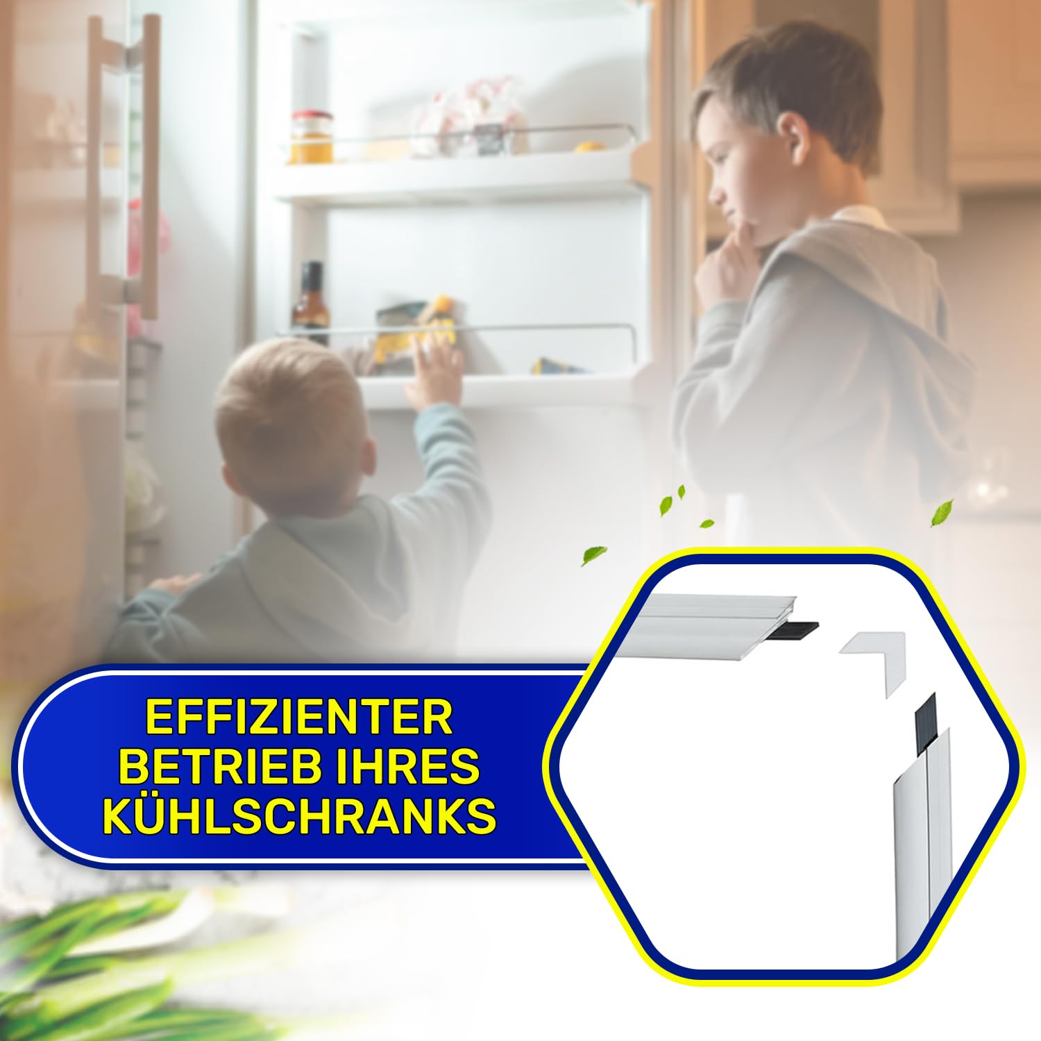 Kit Universal Magnet Kühlschrank Dichtung 1300x700 mm für Kühlschrank mit Gefrierfach - Garantie 10 Jahre - MONTERAL