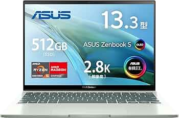 Amazon | ASUS ノートパソコン Zenbook S 13 OLED UM5302TA (Ryzen 5 Amazon | ASUS ノートパソコン Zenbook S 13 OLED UM5302TA (Ryzen 5