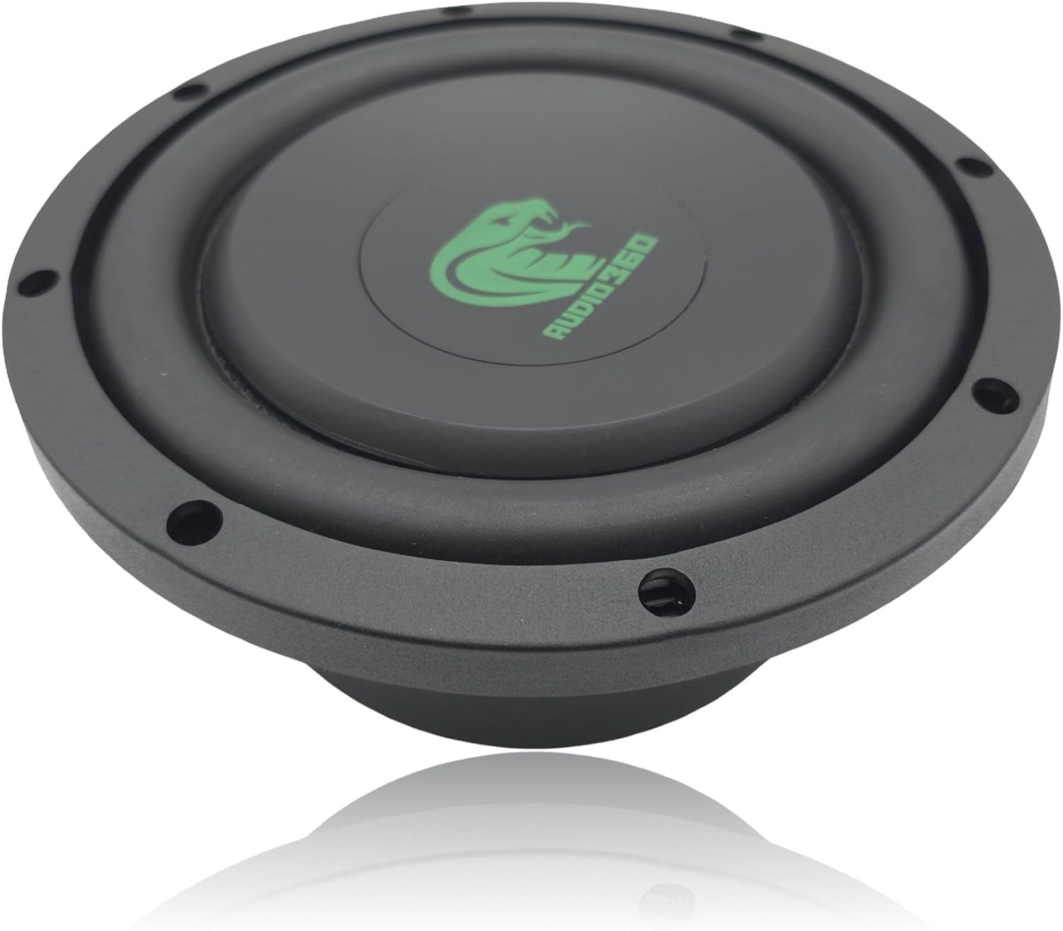 ADS840 8" Shallow Mount Subwoofers, 2000W Peak Power, 4-Ohm Impedance, Compact Design - Perfect for Limited Space Installations - Bundle of 2 Subwoofers