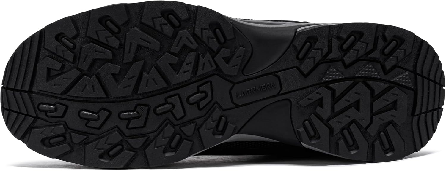 LARNMERN Steel Toe Work Boots Men,Non Slip Safety Shoes,Comfortable Industrial and Constructio Hiking Sneakers - Image 6