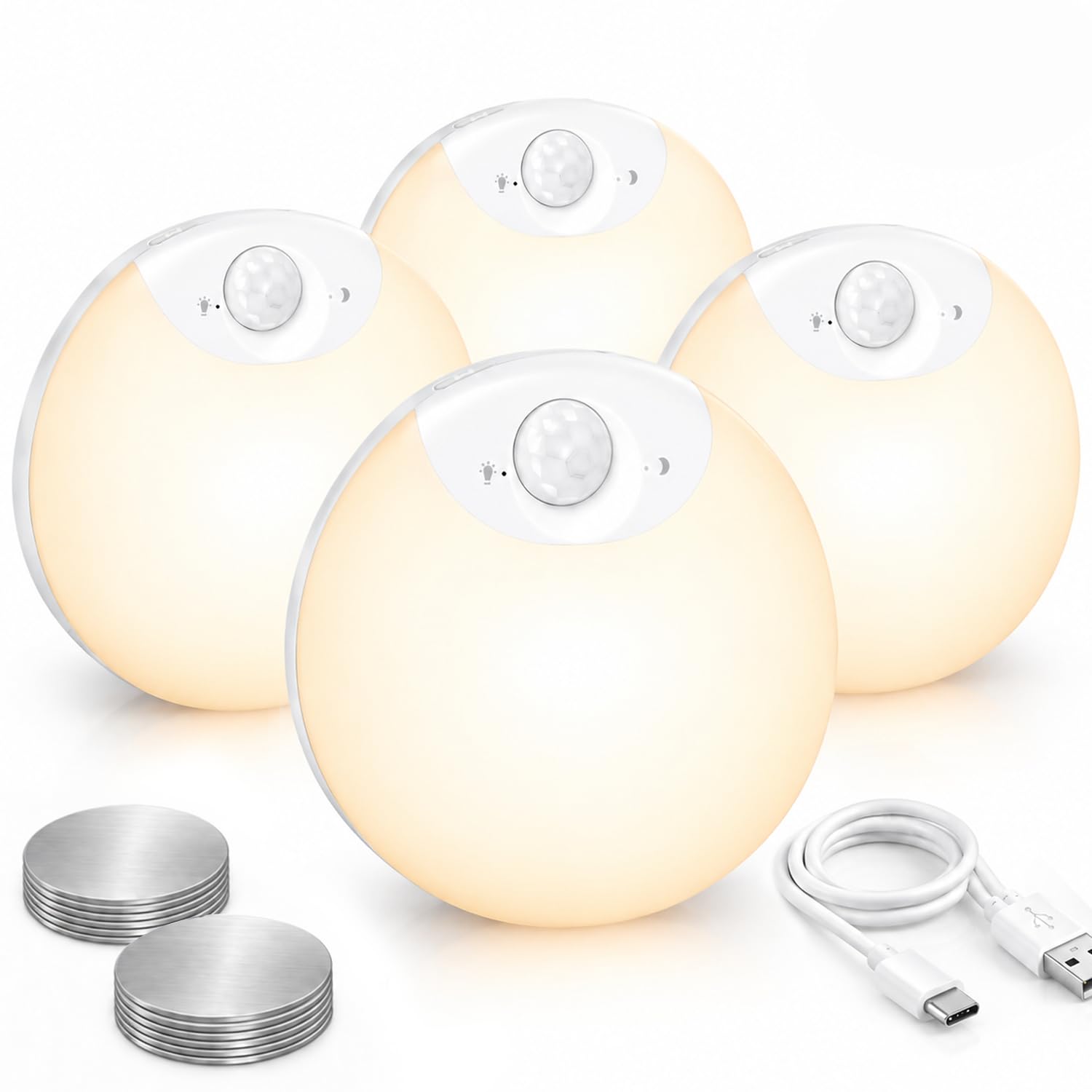 DAZZY DOT Rechargeable Night Light Motion Sensor