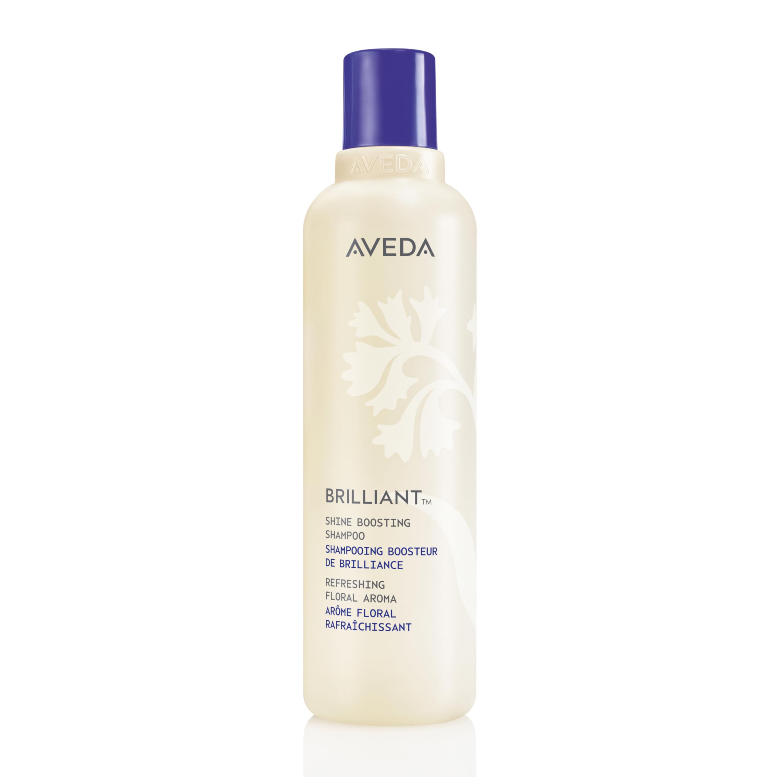 Aveda Brilliant Shine Boosting Shampoo | Adds Shine | Clarifying Shampoo Removes Product Build-Up | All Hair Types | Jasmine, Rose, Clove Aroma | 8.5 Fl Oz 8.5 Fl Oz - Full Size