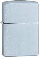Zippo Isqueiro de bolso cromado acetinado clássico