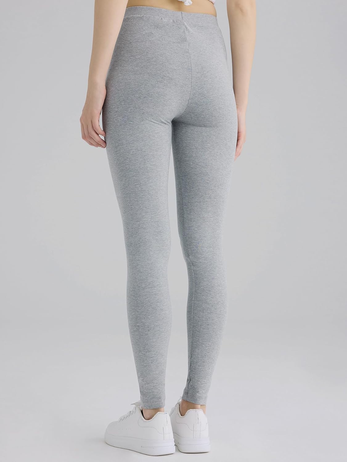 Weintee Women's 32" Inseam Tall Cotton Leggings Long Length - Image 3