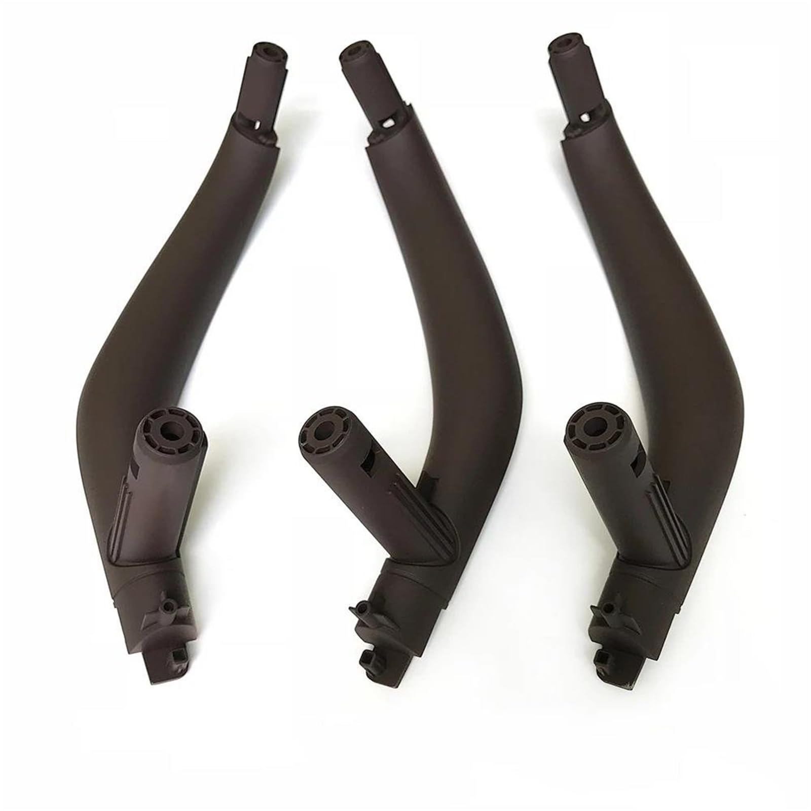 YESKIT Car Interior Door Left Right Pull Handle Trim Cover for BMW X5 X6 F15 F16 2014-2018(LHD Moka Set)