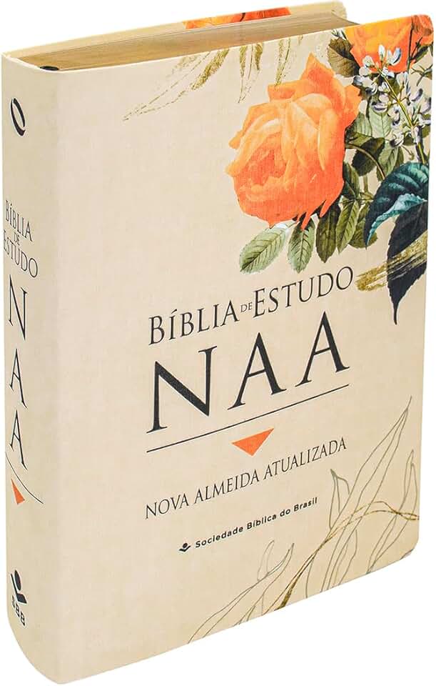 Bíblia de Estudo NAA, capa lírica em tecido: Nova Almeida Atualizada (NAA)
