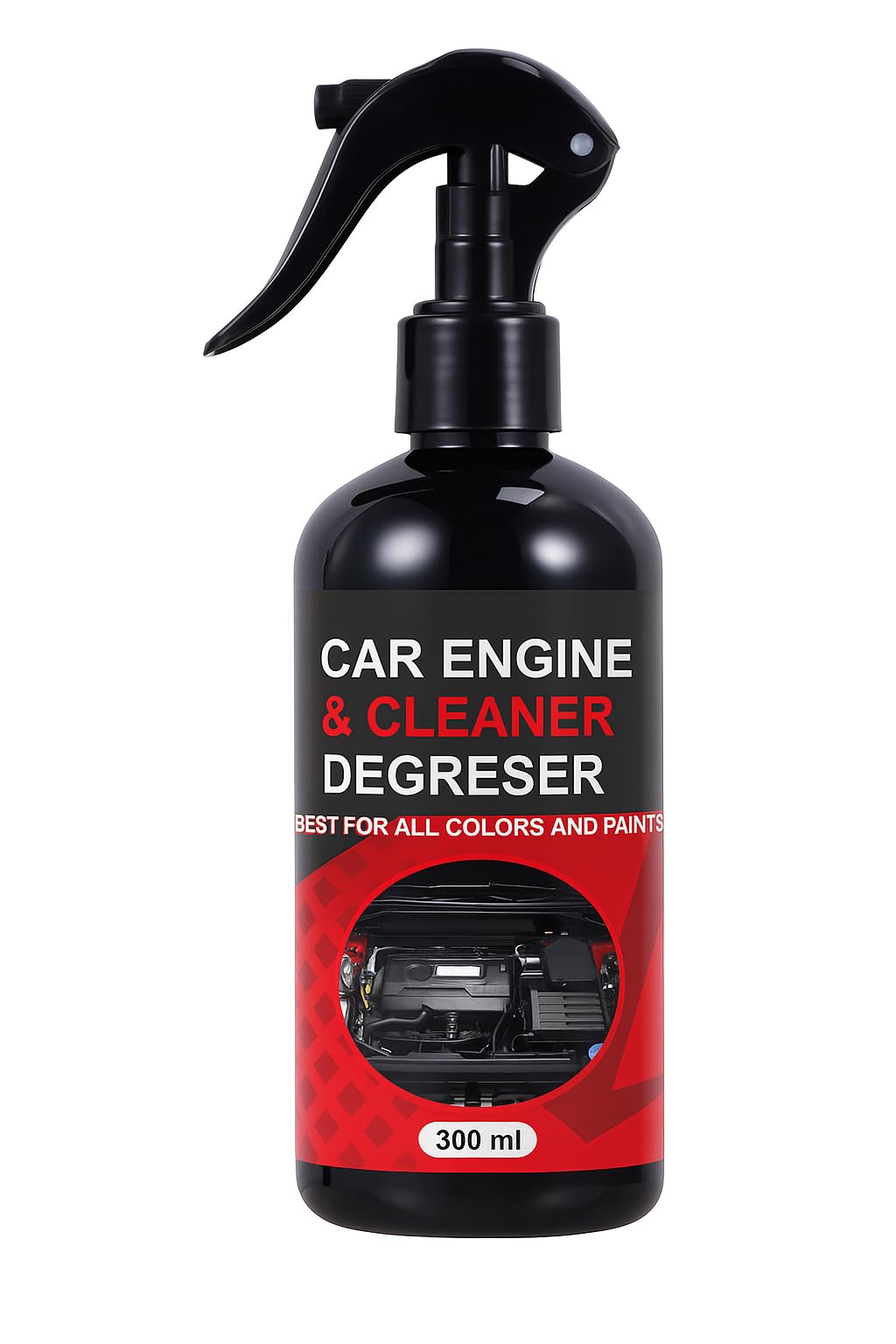 All Purpose Car Degreaser Concentrate, Heavy Duty Engine Cleaner for Oil and Grease on Engine, Wheels and Metal Parts, Fast Acting Formula 300ml-image-24