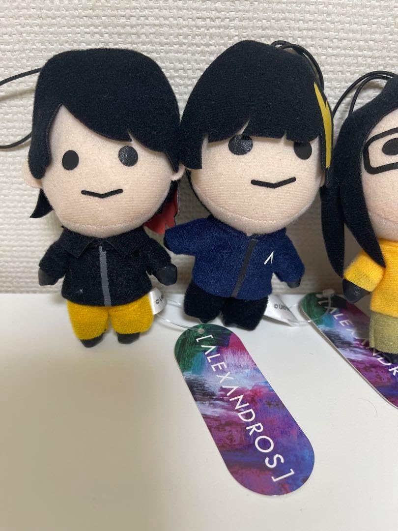 Disney おもちゃ ALEXANDROS ぬいぐるみマスコット キーホルダー 4体セット