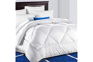 TEKAMON Queen Down Alternative Comforter Duvet Insert for All Seasons