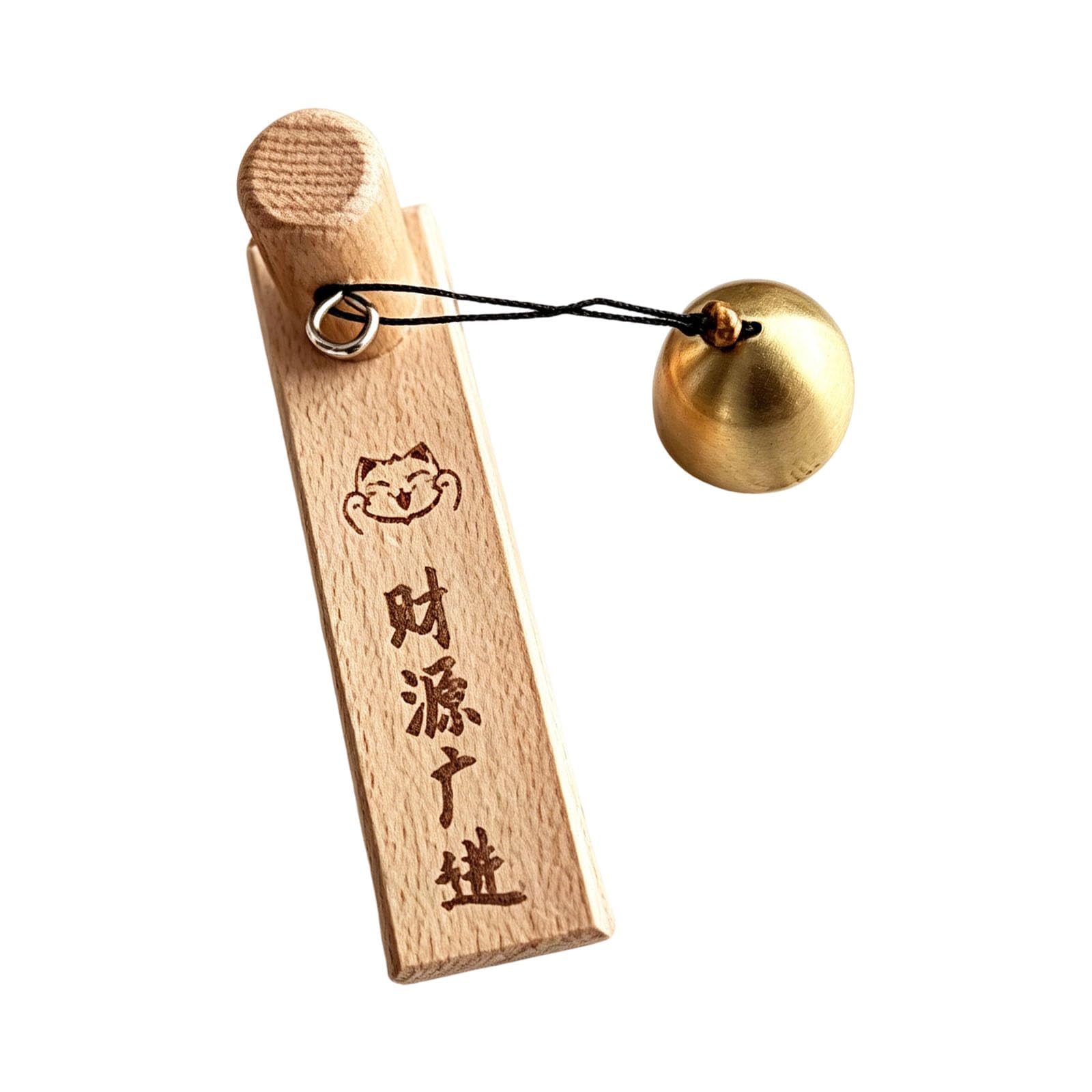 Qusinfc Wood Door Alert Decorative Entrance Door Alert Decorative Doorbell for Garden Patios Entryway and Store Entryway Toll