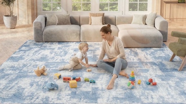 SAFAVIEH Amelia Collection Tapete Decorativo Cuadrado 200x200 cm miniatura 7