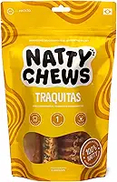 Mordedor Traqueia Bovina Desidratada Para Cães Traquitas Natty Chews - 2 Unidades