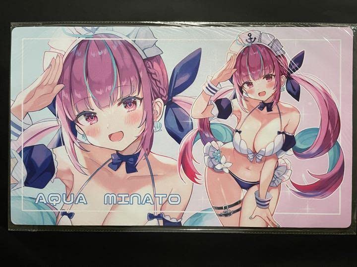 α2 ホロライブ 水中&水着 湊あくあ スリーブ&プレイマット α2 ホロライブ 水着&水中 湊あくあ スリーブ&プレイマット