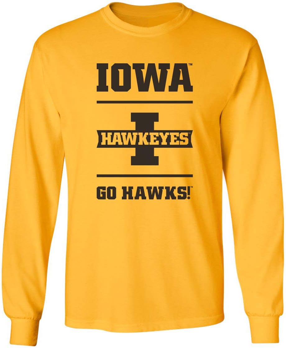 CornBorn Iowa Hawkeyes T-Shirts | Long Sleeve | Pick Your Design