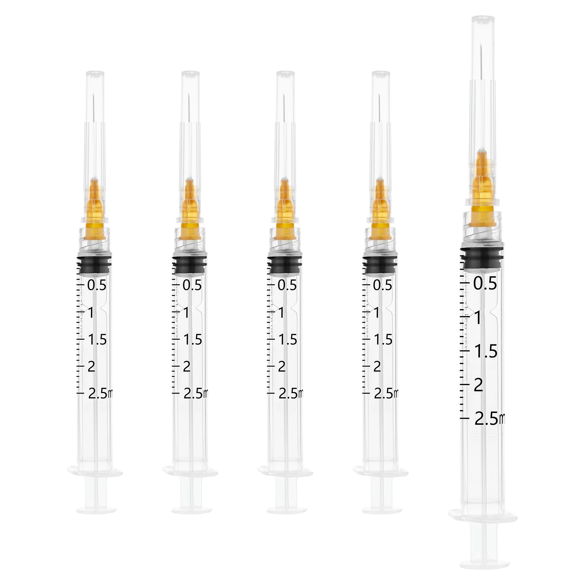 Disposable Syringe for Scientific Labs, Individually Wrapped (1ml 25Ga 1" Luer Slip, Count, 20.0) — Amazon image 6
