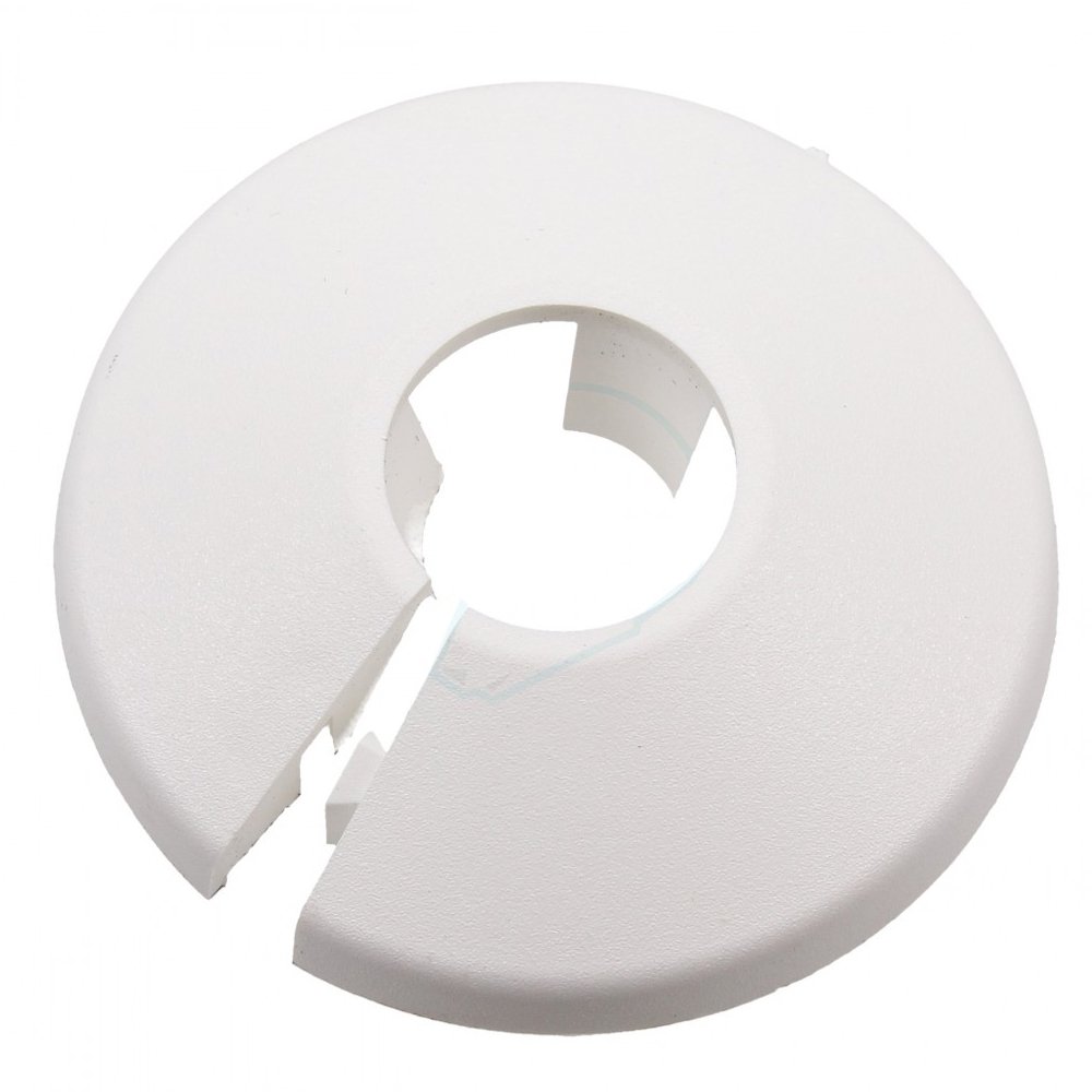 PC35 Talon Pipe Collars Covers 35mm White 5 Pack