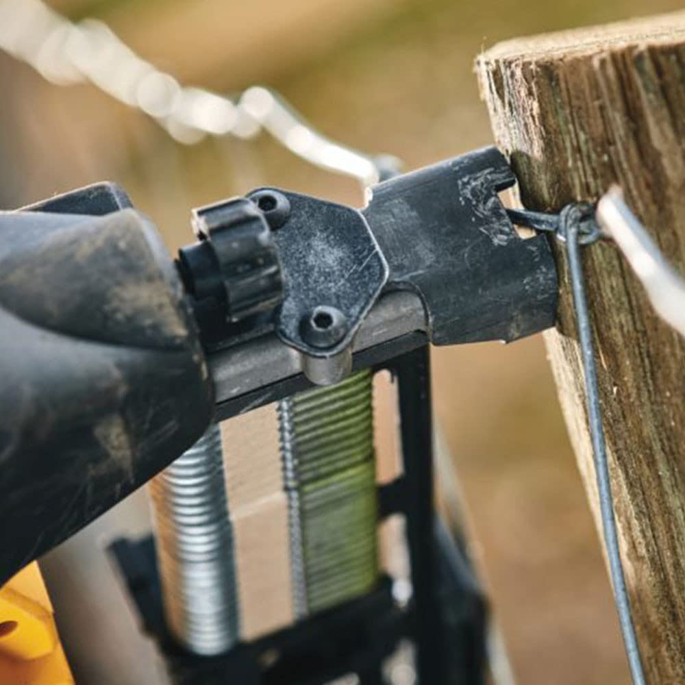DEWALT DCFS950N-XJ - Grapadora de Cercas sin escobillas XR 18V sin cargador/batería para grapas galvanizadas G12 de 3,7mm diámetro y 50mm largo