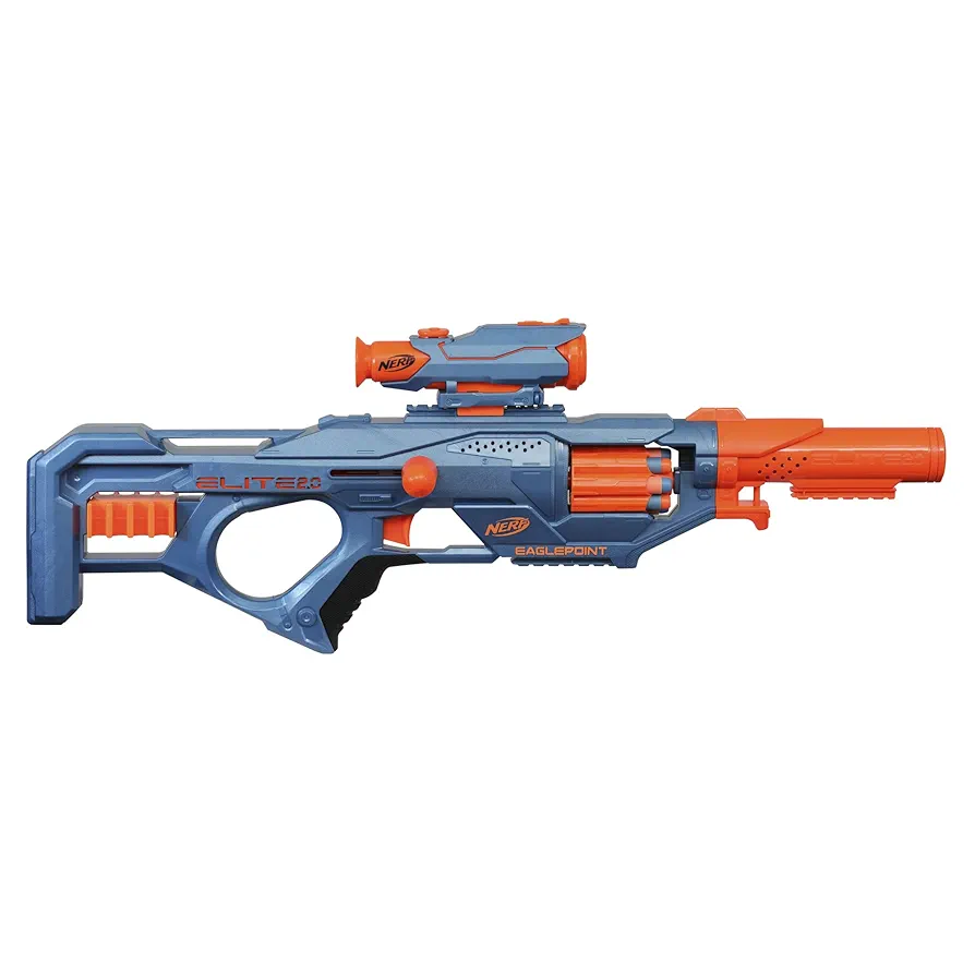 Amazon.com: Nerf Elite 2.0 Eaglepoint RD-8 Blaster - 8-Dart