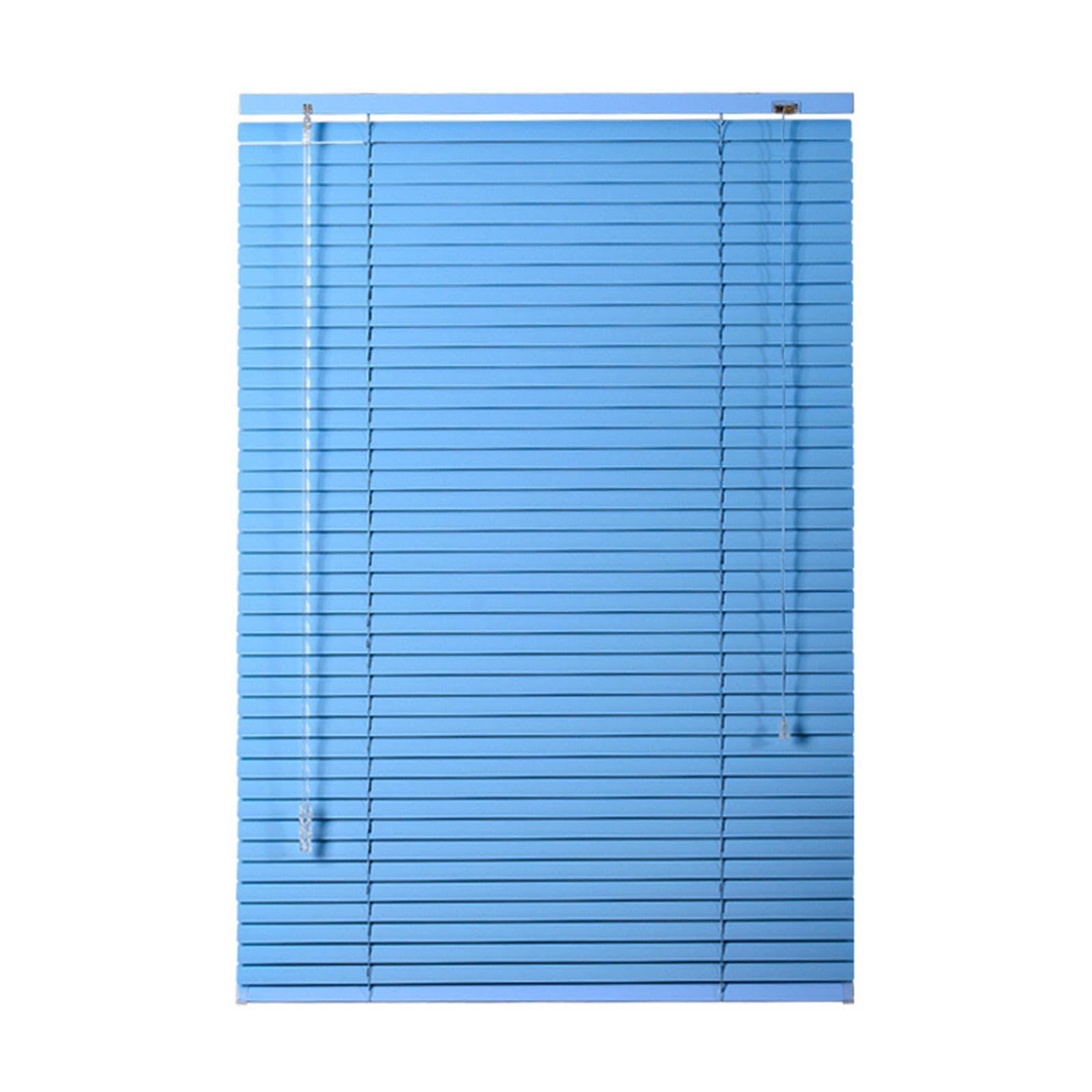 Suwooy W×H Venetian Blinds For Windows,Metal Aluminium Venetian Blinds Blue 50Cm 80Cm 100Cm 115Cm 120Cm 150Cm Wide,Blackout/Heat Insulation Shutters,Indoor Outdoor Horizontal Blinds,-90×130Cm(35*51In)