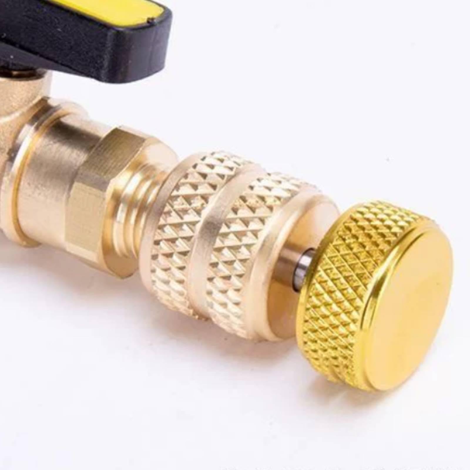 51 Teiliges Wartungswerkzeugset Zum Entfernen von Ventilkernen für Klimaanlagen, Robustes Material, Langlebig, Sichere Und Komfortable Bedienung, 50 Ventileinsätze