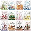 12 pcs seasonal kitchen towels set for all seasons st patricks day easter spring summer holiday hand dish drying tea towels cute dishcloths decorative wash cloths 213 x 142 inch  urban country home decor