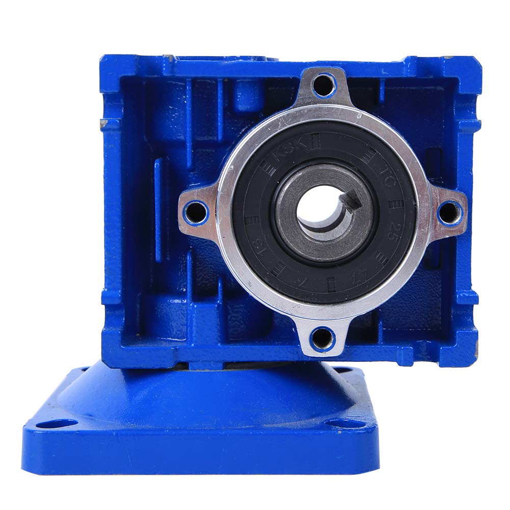 Cocoarm Motore Riduttore a Vite Senza Fine da 90 W Motore di Controllo della velocità CA 220 V CA 1400 1700 Giri/min con Rapporto di Riduzione del RV30 20 K per Macchinari per Trasportatori, Stampa