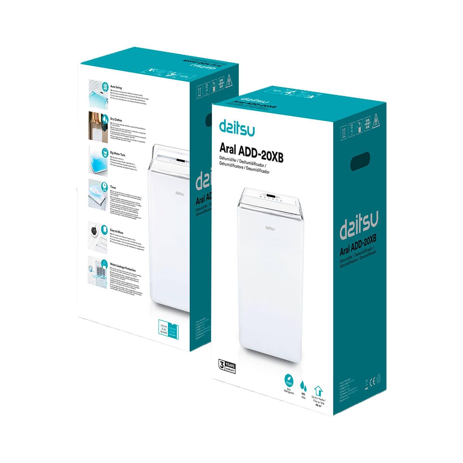 DAITSU - Deumidificatore ADD-20XB 3NDA0044