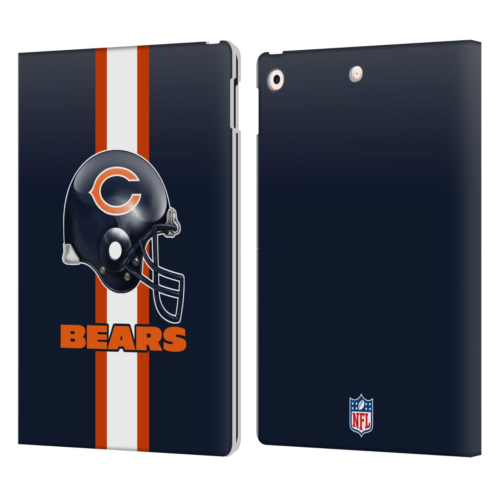 Étui en cuir Chicago Bears iPad 10.2 Head Case Designs - 7