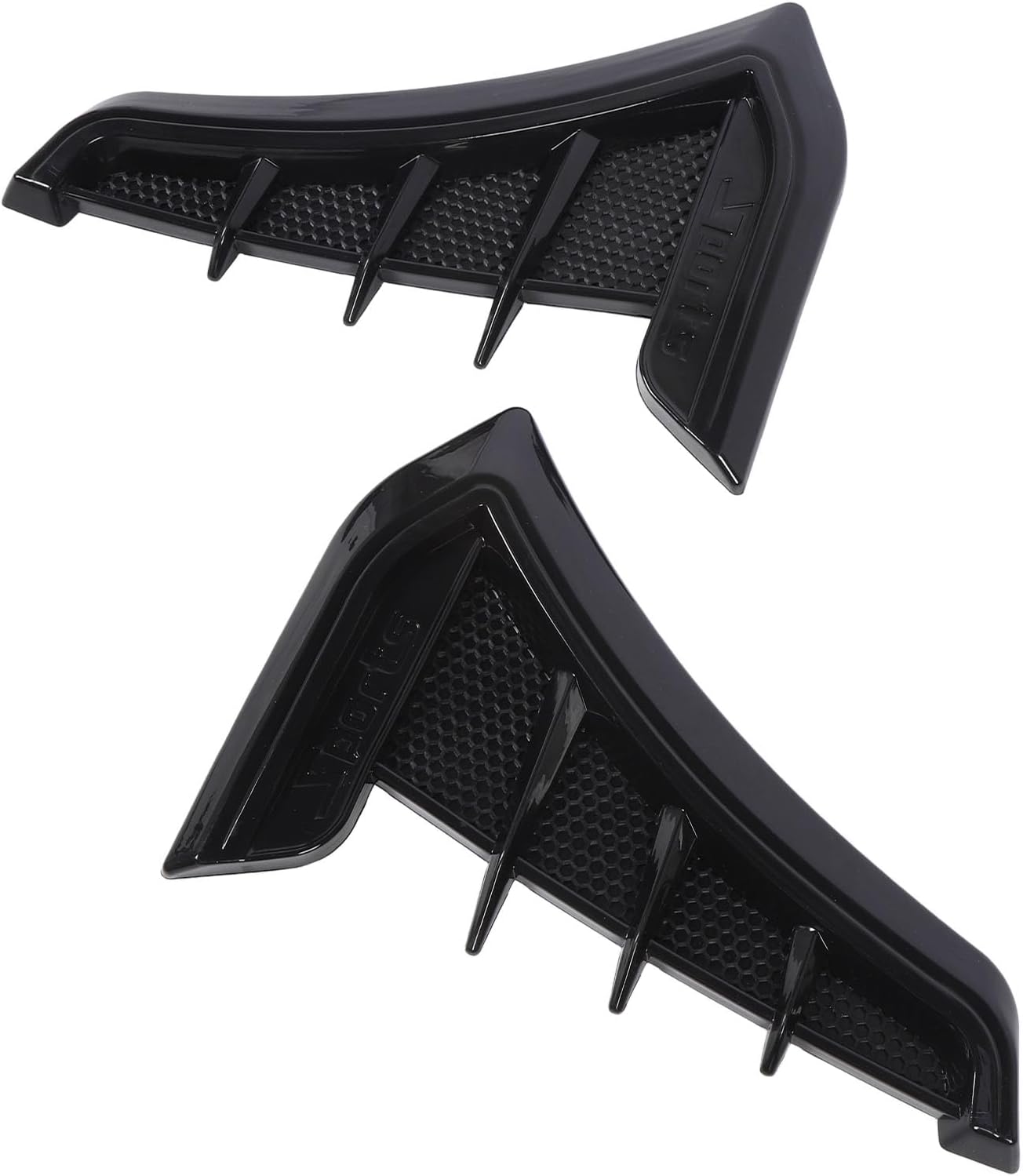 Car Wing Vent Trim Cover for 1 Series E90 E91 - Side Vent Decoration Trim for Enhanced and Performance - Trim (Black)