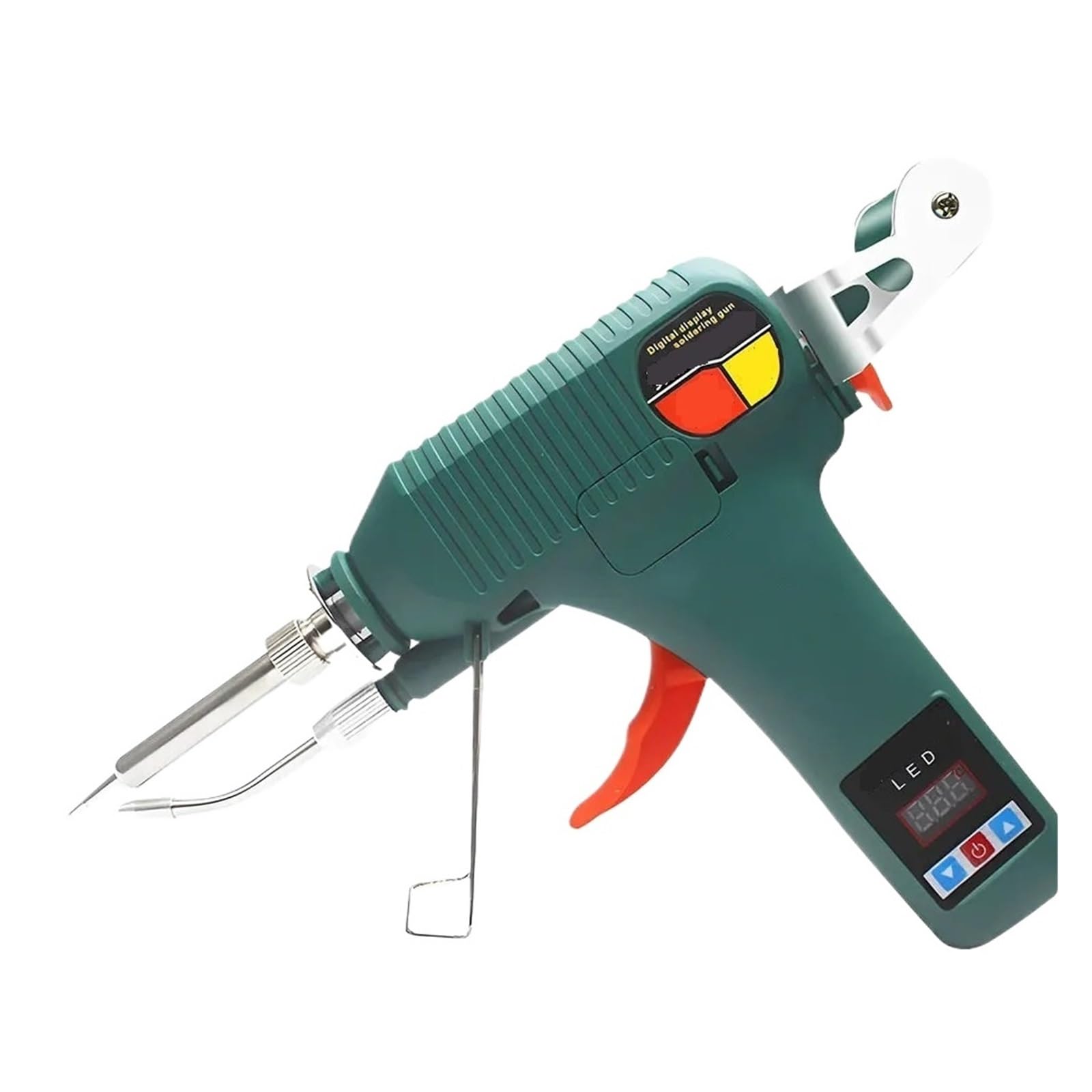 80/120W Saldatore Manuale Punta Di Ferro Pistola Stagno Calore Interno Elettrico Saldatrice Saldatura Set Strumenti Riscaldamento Preciso(80W)