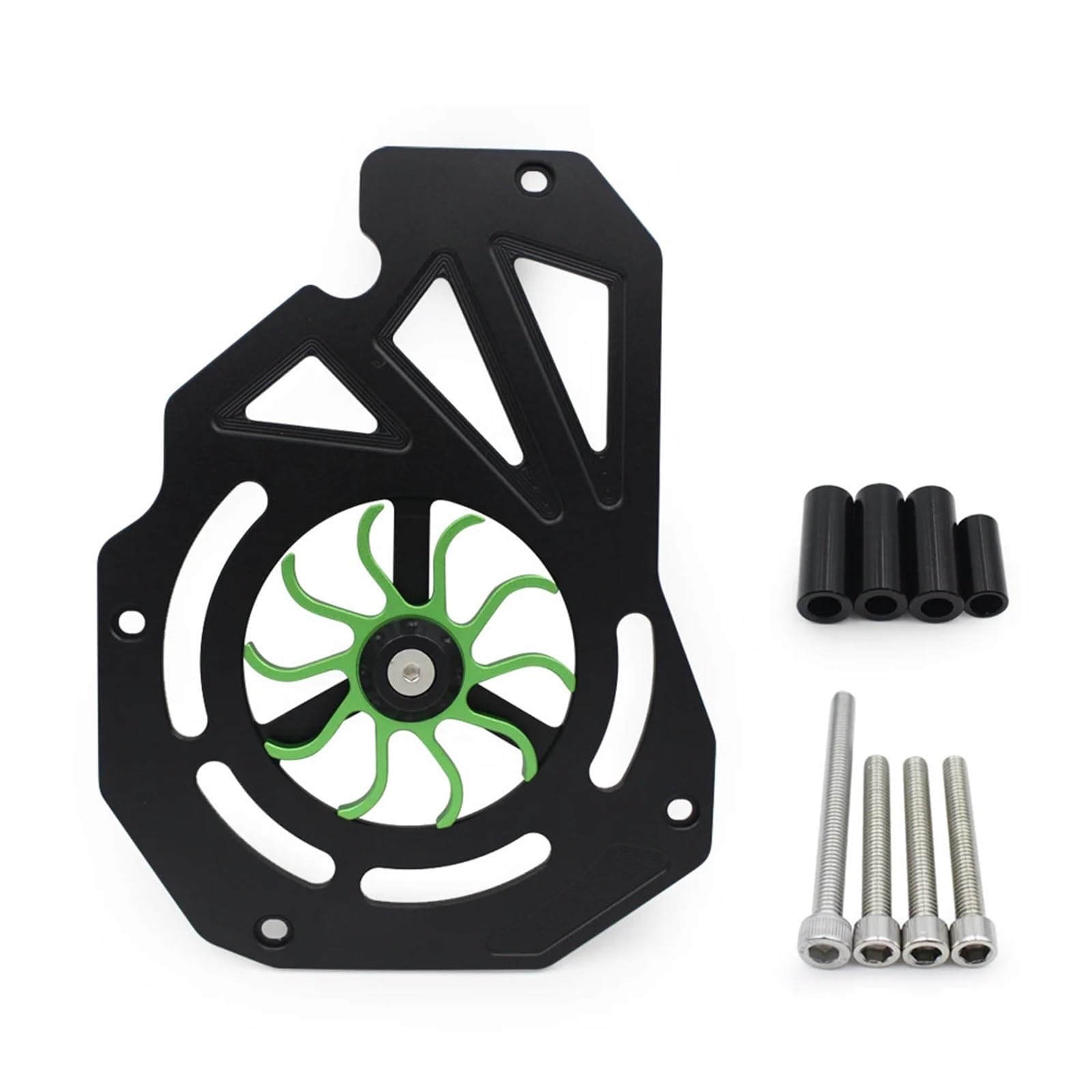 silnika motocykla osłona stojanów Pasuje do ADV160 PCX160 2021 2022 2024 SEMSPEED osłona chłodnicy motocykla straż CNC Multicolor osłona grilla osłona paska(Green)