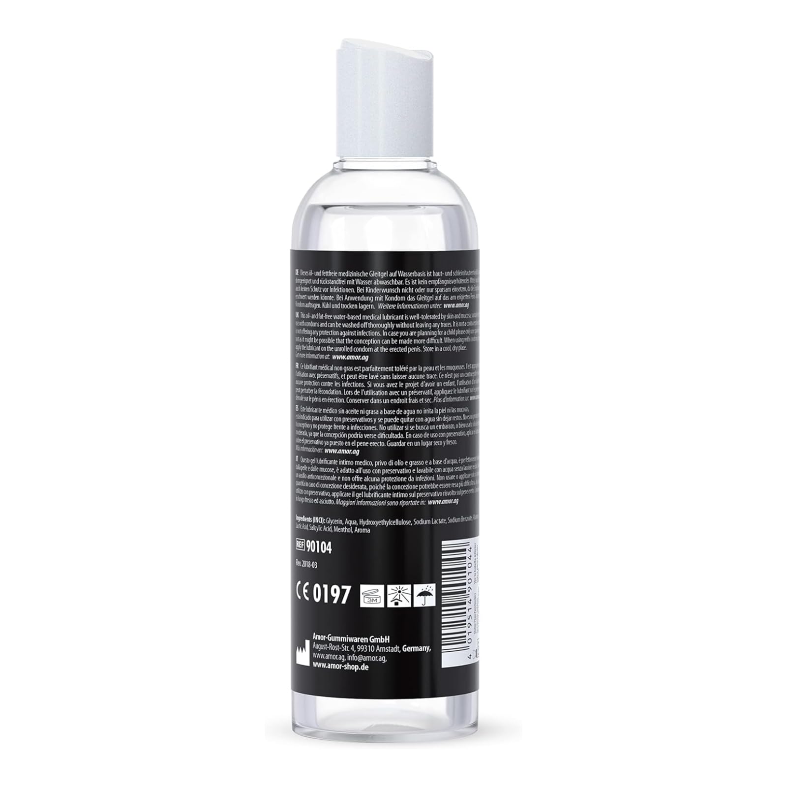 Vibratissimo Play Gel Pobudzający 250 ml I Lubrykant z efektem pobudzającym I Lubrykanty na bazie wody I Żel odpowiedni do zabawek silikonowych i prezerwatyw lateksowych I Wodny lubrykant