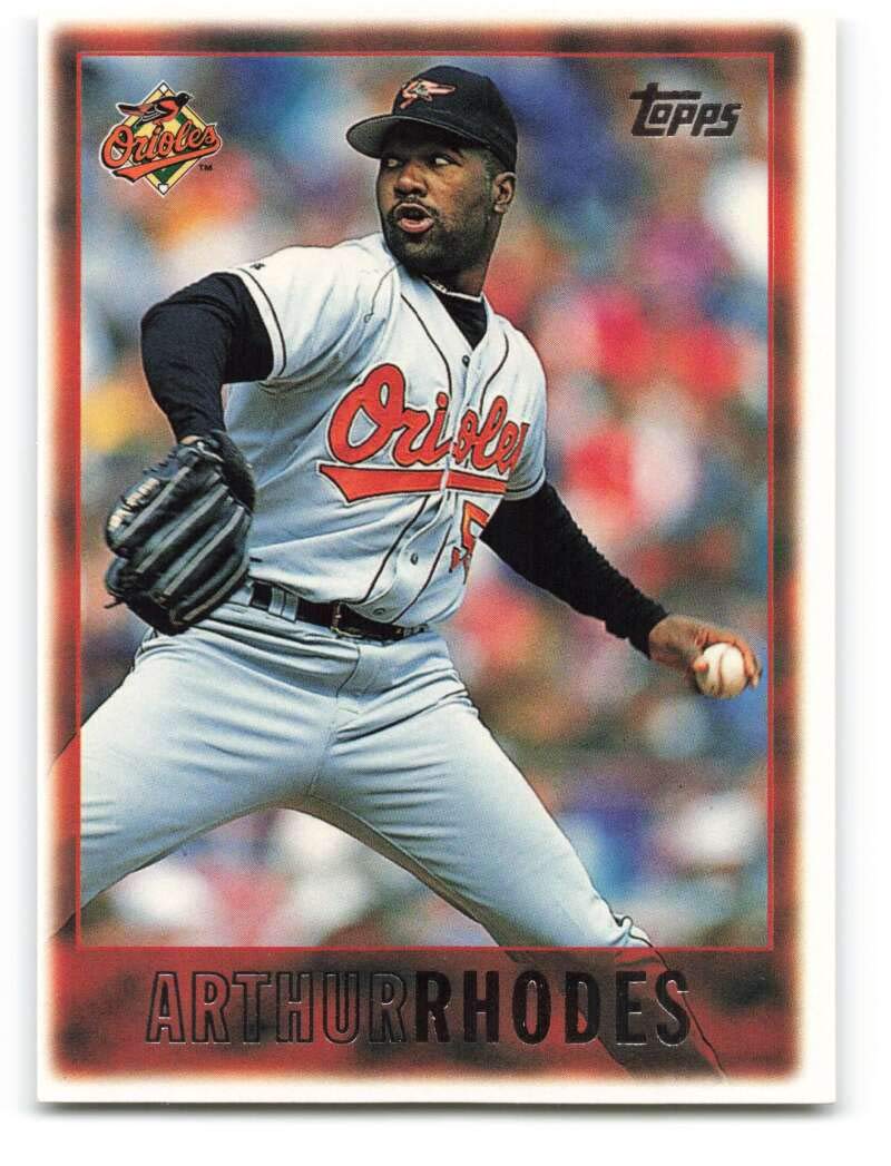 Amazon.com: Baseball MLB 1997 Topps #53 Arthur Rhodes VG Orioles