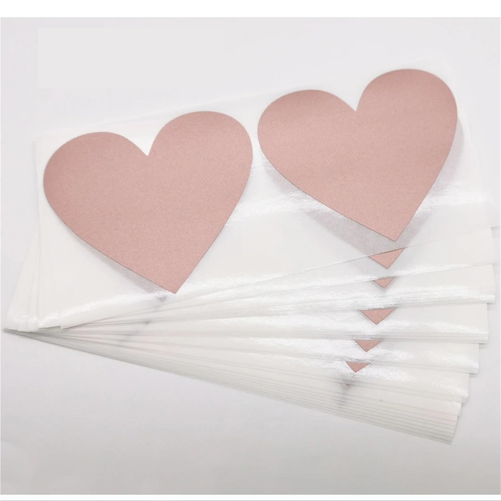 Naklejki zdrapki 200 szt. 70x80mm naklejki zdrapki Love Heart złoto-szare na naklejki samoprzylepne impreza dla majsterkowiczów(77x72mm Grey)