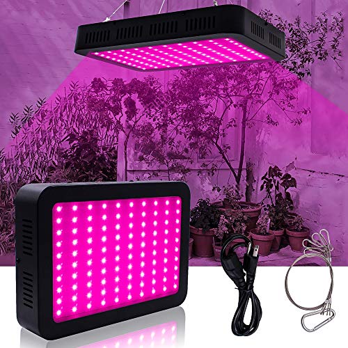LED Grow Light, Full Spectrum Plant Light with ON/Off Switch and Daisy Chain for Indoor, Greenhouse, Hydroponics Veg and Bloom,2000W