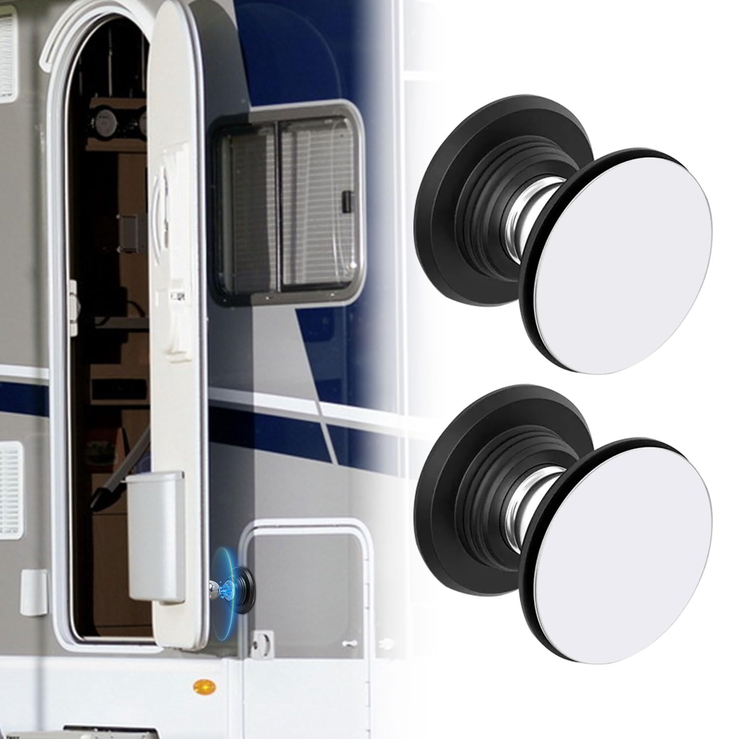 Snapklik.com : 2 PCS RV Magnetic Door Catch, Enhanced Magnetic Force RV ...